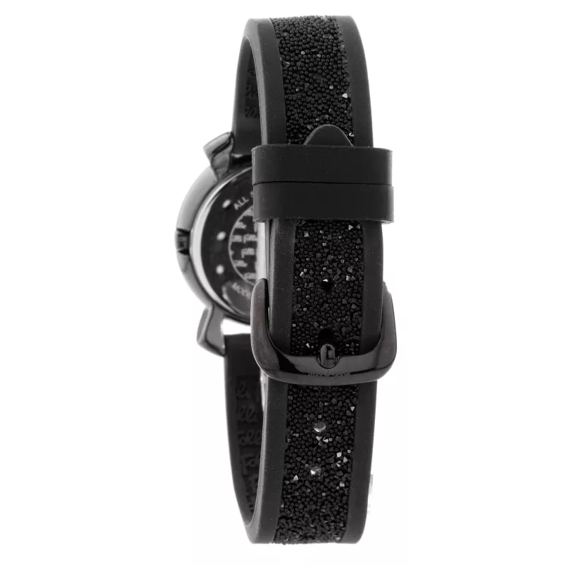 Zegarek damski FOLLI FOLLIE WF15T013ZSA Santorini Flower 28mm, stal szlachetna w kolorze różowego złota, biała skóra