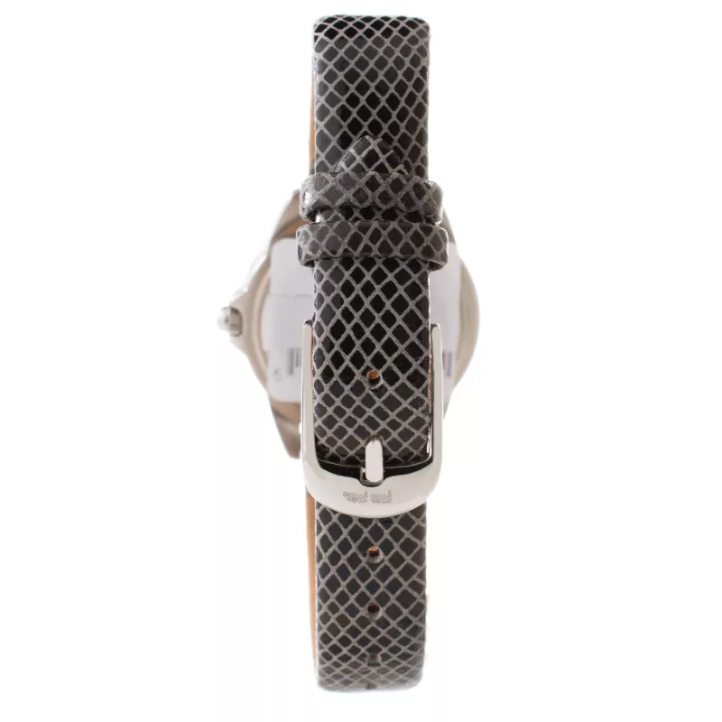 Zegarek damski Folli Follie WF1A006STN 30mm srebrny stal nierdzewna brązowa skóra