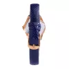Zegarek damski Folli Follie WF1B006STA 36mm Stal nierdzewna Kwarcowy Analogowy Srebrna tarcza Czarny pasek skórzany