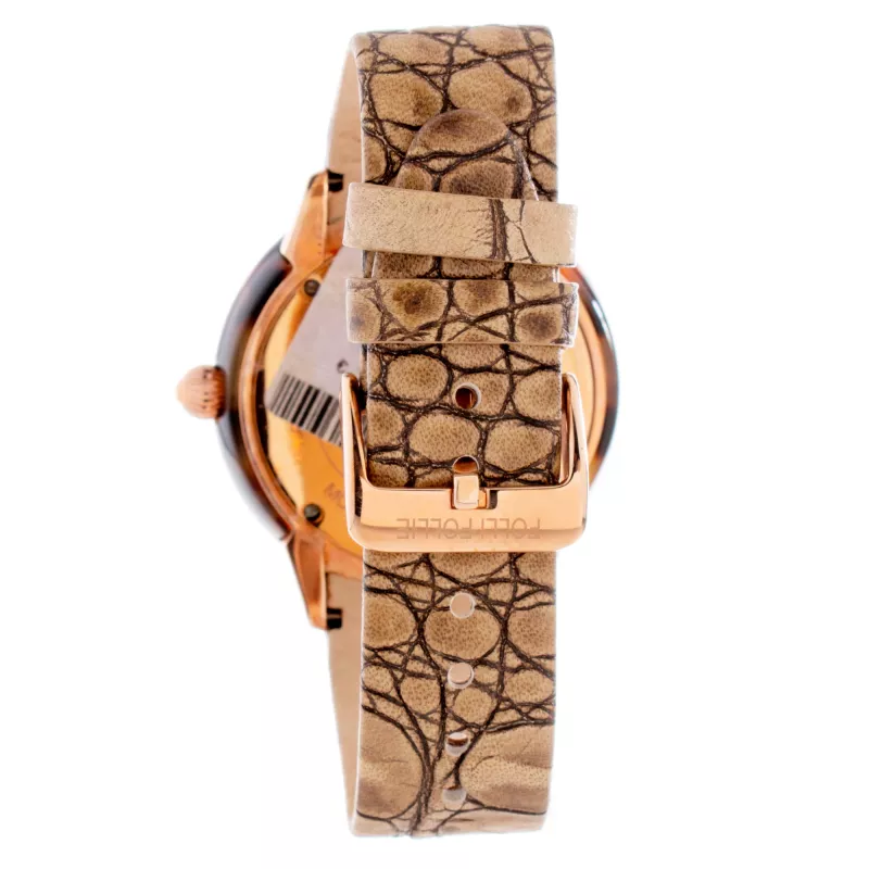 Zegarek damski FOLLI FOLLIE WF8R034SSB (45mm) ze stali nierdzewnej, kwarcowy, analogowy