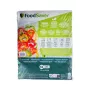 FoodSaver Macom 3201 Zestaw prostokątnych pojemników do przechowywania żywności z dozownikiem, 32 elementy, biały/przezroczysty