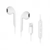 Forcell F-Audio HR-ME25 Słuchawki douszne Lightning z mikrofonem i pilotem, biały
