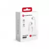 Forcell F-Audio HR-ME25 Słuchawki douszne Lightning z mikrofonem i pilotem, biały