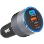Forcell F-Energy 65 Ładowarka samochodowa 65 W, 2x USB-C (PD 3.0) i 1x USB-A (QC 4.0), szara