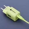 Forcell F-Energy GaN III VT-41 33 W Ładowarka ścienna GaN, 1x USB-C PD 3.0/PPS i 1x USB-A QC 4.0, Zielona