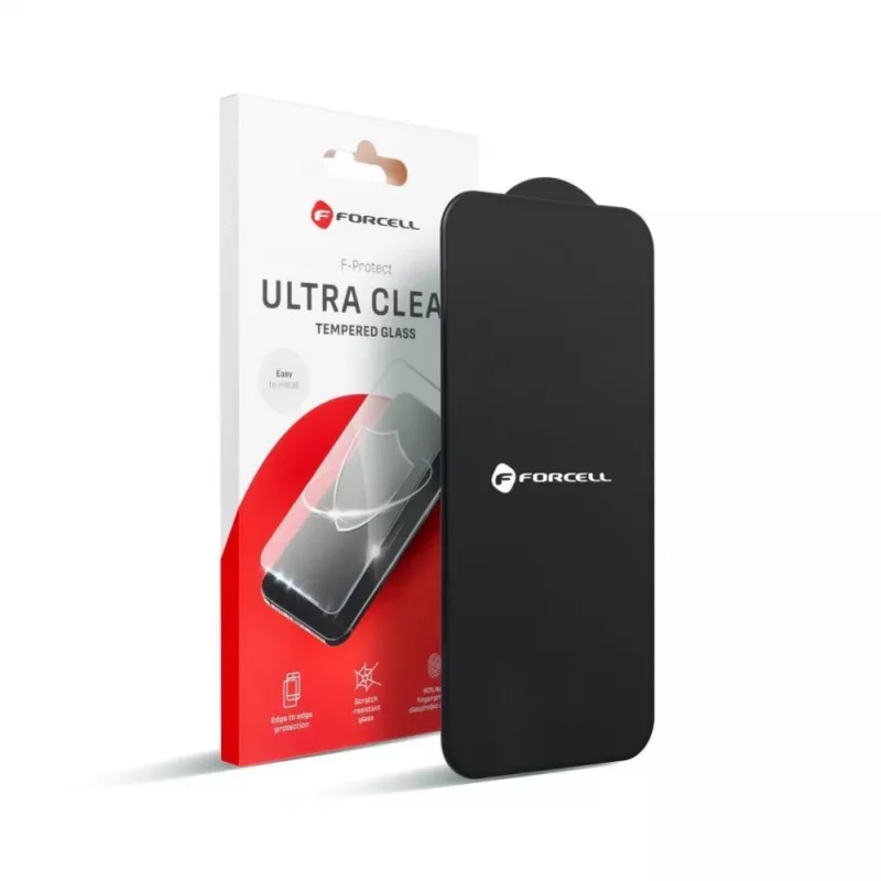 Forcell Ultra Clear Glass Szkło hartowane ochronne do Samsung Galaxy S22 / S23 - Czarny