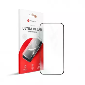 Forcell Ultra Clear Glass Tempered Glass Screen Protector do Xiaomi Redmi 14C, Czarna Ramka