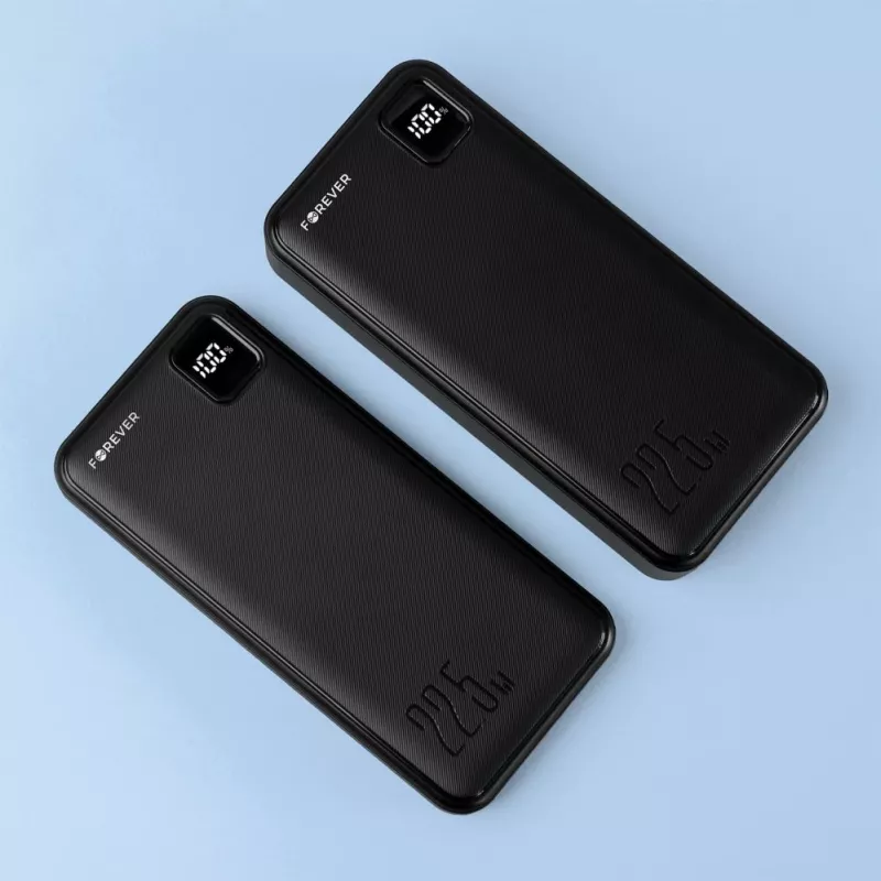 Forever Power Bank TB-300L PD QC 22.5W 20000 mAh Black