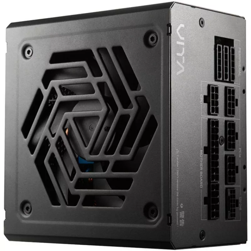 Fortron VITA PM 1000W Black, 1x 12-Pin High Power GPU, 4x PCIe, 1000 Watt