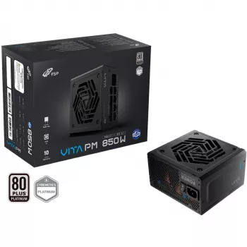 Fortron VITA PM 850W Black 1x 12-Pin High Power GPU 4x PCIe 850 Watt