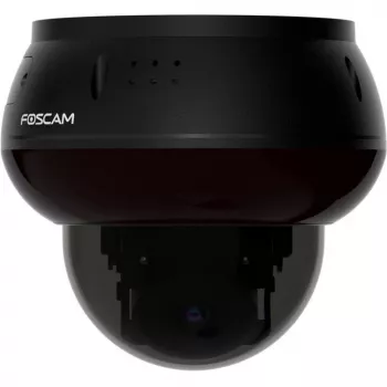 Foscam D8ET Kamera IP do monitoringu Czarna 8MP (3840x2160), PoE, Funkcja PT, Wykrywanie wspomagane AI, Odporność na wandalizm IK10