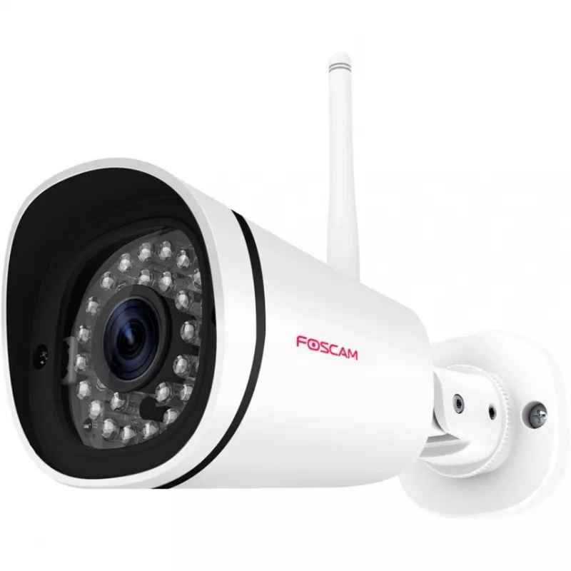 FOSCAM FN7108W-B4-1T 8-kanałowy bezprzewodowy system NVR z 4 kamerami FI9910W 1080P, dysk 1TB, biały