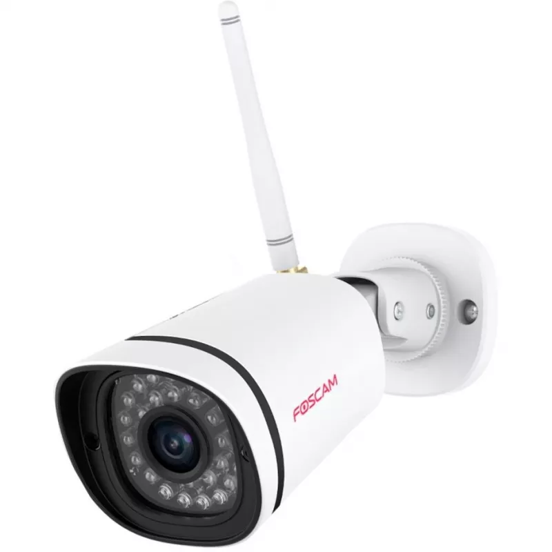 FOSCAM FN7108W-B4-1T 8-kanałowy bezprzewodowy system NVR z 4 kamerami FI9910W 1080P, dysk 1TB, biały