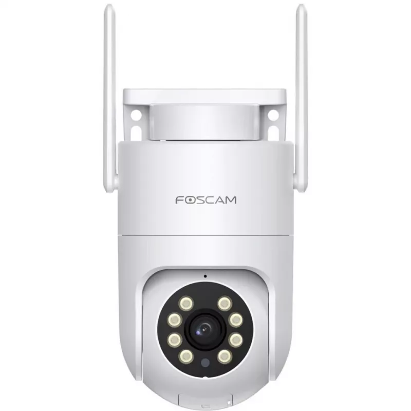 Foscam PD8 Bezprzewodowa Kamera Ochronna Biała 8MP (3840x2160), WiFi 6 Dual Band, Radar Fal Milimetrowych, 360° Auto-śledzenie, Obrót i Pochylenie