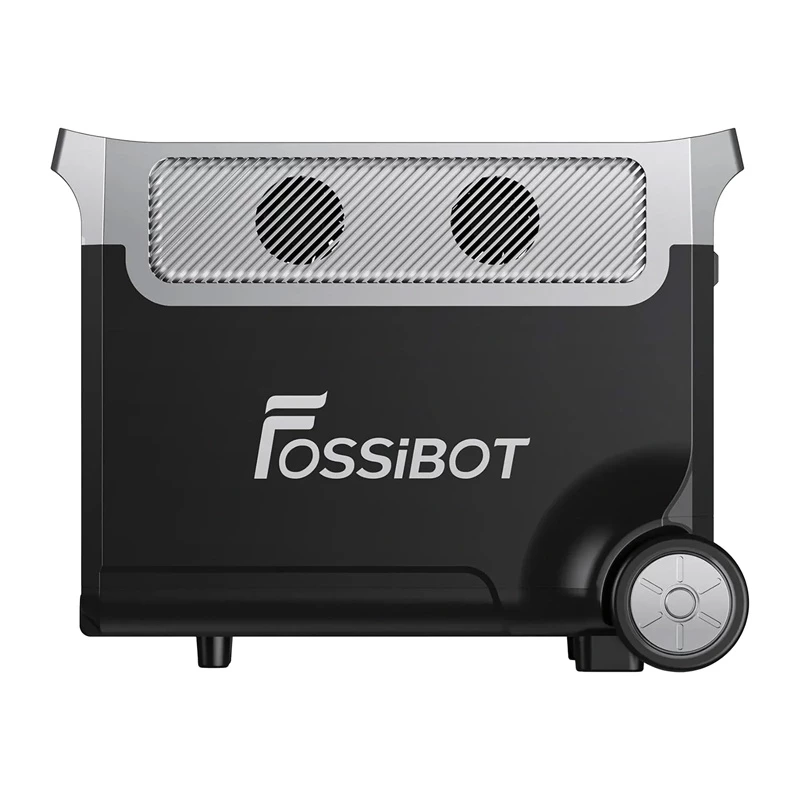FOSSIBOT FB3840 3840Wh LiFePO4 Przenośna stacja zasilania 2200W czysty sinus AC, gotowa na solar, rozszerzalna bateria