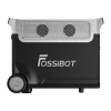 FOSSIBOT FB3840 3840Wh LiFePO4 Przenośna stacja zasilania 2200W czysty sinus AC, gotowa na solar, rozszerzalna bateria