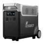 FOSSIBOT FB3840 3840Wh LiFePO4 Przenośna stacja zasilania 2200W czysty sinus AC, gotowa na solar, rozszerzalna bateria