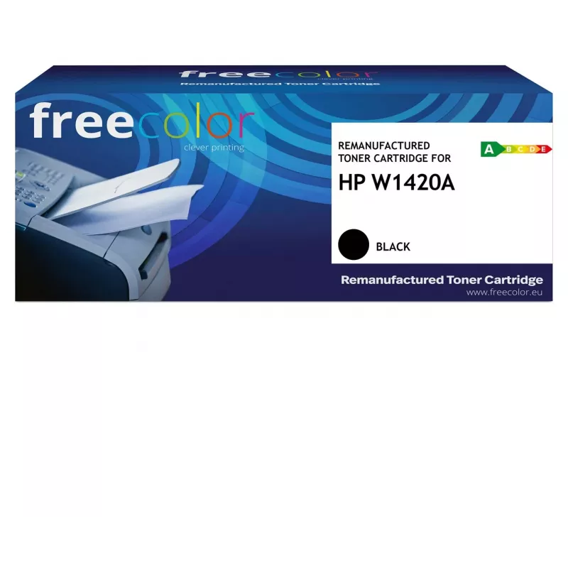 Freecolor Toner HP 142A (W1420A) Black 950 Pages Remanufactured