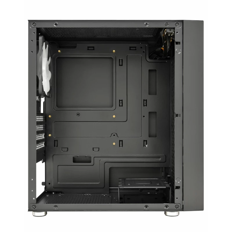 FSP CST130A Micro-ATX Obudowa Gamingowa - Czarna