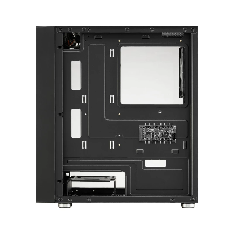 FSP CST130A Micro-ATX Obudowa Gamingowa - Czarna