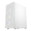 FSP M220 ATX Mid Tower Gaming Chassis - Biały