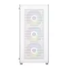 FSP M220 ATX Mid Tower Gaming Chassis - Biały