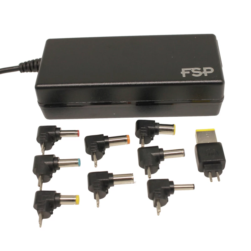 FSP NB 45W Uniwersalny zasilacz do Ultrabooków - 19V 2.37A, 8 końcówek, czarny