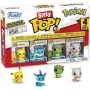 Funko Bitty Pop! Pokémon Seria 1 Zestaw Mini Figur (4-Pak) z Tajemniczą Figurką Chase FU81132