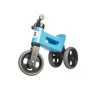 FUNNY WHEELS Rider Super Sportinis Balance Bike, Metallic Blue, 2-in-1 Convertible 3-Wheel to 2-Wheel, Adjustable Seat and Handlebar, for 18 Months to 3 Years, 25 kg Max Load