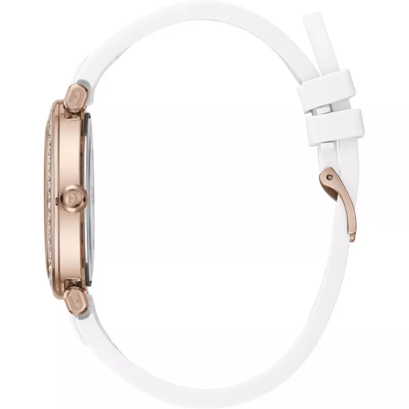 FURLA Arco Chain Zegarek damski kwarcowy 38mm Srebrna bransoleta ze stali nierdzewnej mesh WW00011003L3