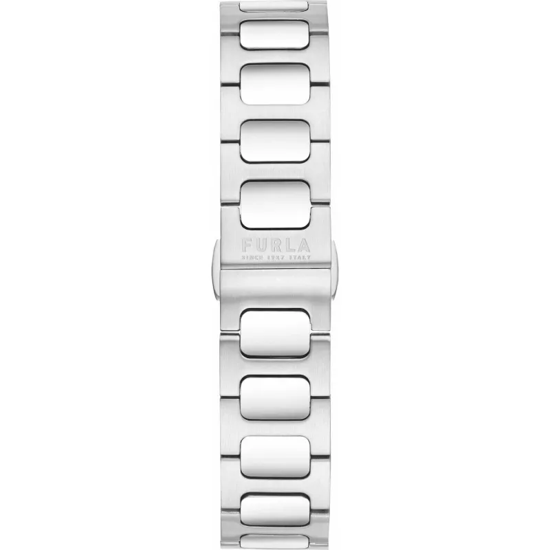Zegarek damski FURLA Arco Chain WW00012001L1 38mm Srebrny Stal nierdzewna