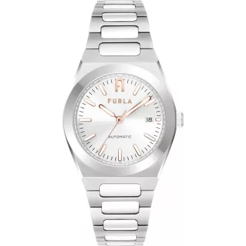 Zegarek damski FURLA Arco Chain WW00012001L1 38mm Srebrny Stal nierdzewna