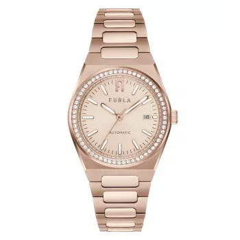 Zegarek damski FURLA Arco Chain WW00012002L3 38mm srebrny stal nierdzewna