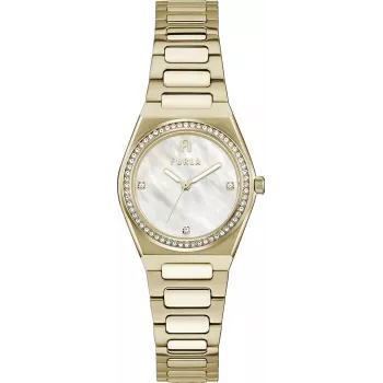 Zegarek damski FURLA Arco Chain WW00020001L2 30mm Stal nierdzewna Srebrny