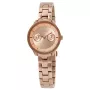 Zegarek damski FURLA Giada R4253102518 31mm Koperta ze stali szlachetnej PVD w kolorze różowego złota Różowy skórzany pasek Srebrna tarcza