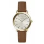 FURLA Giada Zegarek Damski Kwarcowy WW00003002L2 38mm Srebrna Tarcza Niebieski Pasek Skórzany