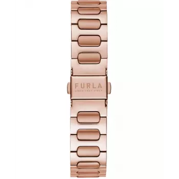 FURLA Giada Zegarek Damski Kwarcowy WW00011006L3 38mm Srebrny Różowy Skórzany