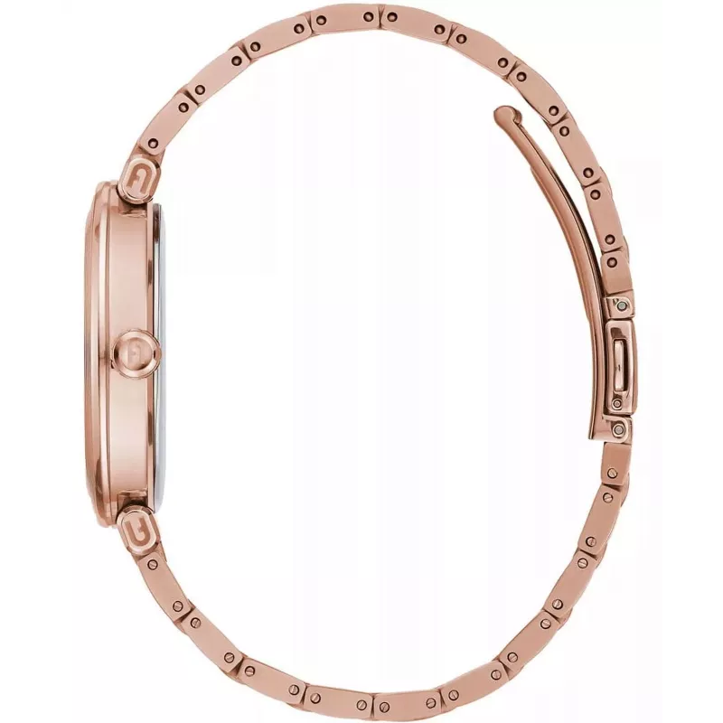 FURLA Giada Zegarek Damski Kwarcowy WW00011006L3 38mm Srebrny Różowy Skórzany