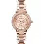 FURLA Giada Zegarek Damski Kwarcowy WW00011006L3 38mm Srebrny Różowy Skórzany