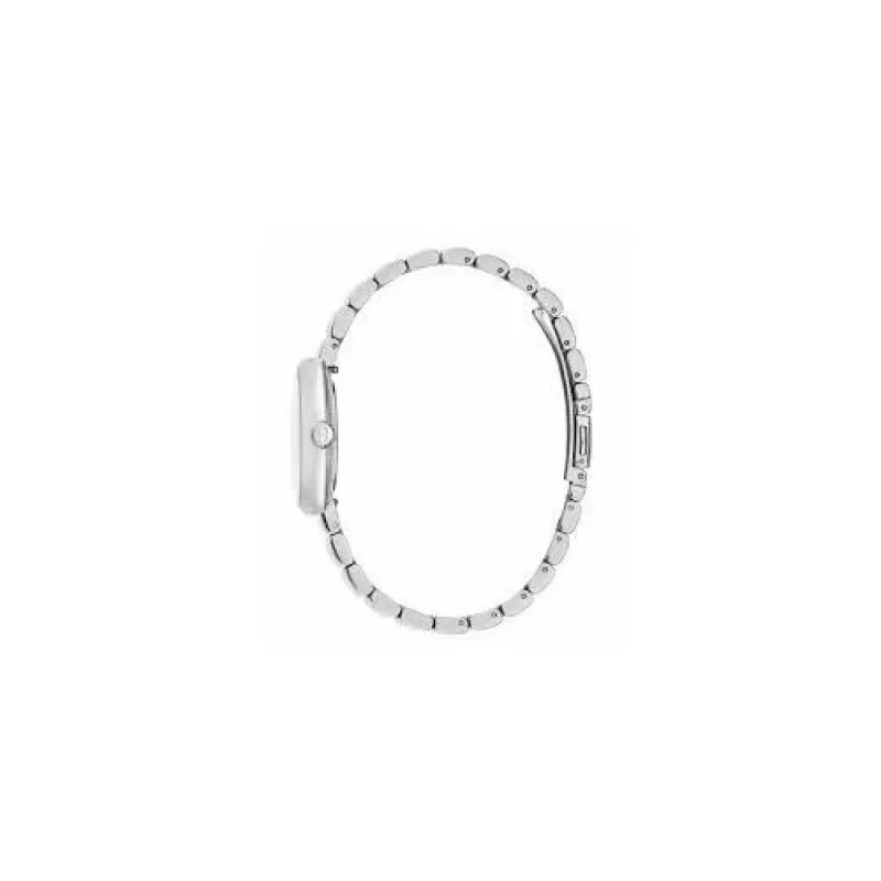 Zegarek damski FURLA Logo WW00005011L1 32mm Koperta ze stali nierdzewnej w kolorze różowego złota Różowy skórzany pasek Kwarcowy analogowy