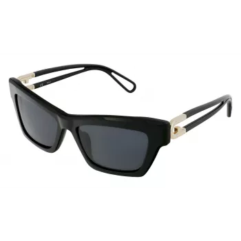 Furla SFU465-530700 Damskie okulary przeciwsłoneczne Cat Eye Havana Brown 53mm