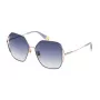 Okulary przeciwsłoneczne damskie FURLA SFU601-580492 Havana Brown Acetate 58mm