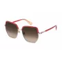 FURLA SFU623-57594Y Damskie okulary przeciwsłoneczne Cat Eye Havana/Brąz Gradient 57mm