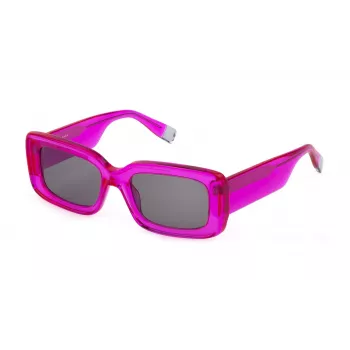 FURLA SFU630V5303GB Okulary przeciwsłoneczne damskie kocie oko Havana/Brąz 53mm