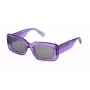 Okulary przeciwsłoneczne damskie Furla SFU630V530C52 - oprawka acetatowa, soczewki poliwęglanowe, ochrona UV400, szerokość soczewki 53 mm
