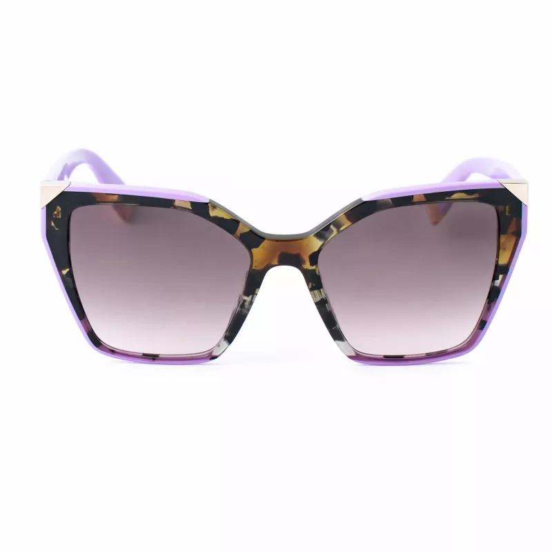 FURLA SFU686V5403KA Damskie okulary przeciwsłoneczne Havana Square 54/18/140 mm