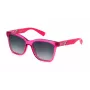 Okulary przeciwsłoneczne damskie FURLA SFU688-5403GB, oprawka Havana z acetatu, soczewki brązowe gradientowe 54mm