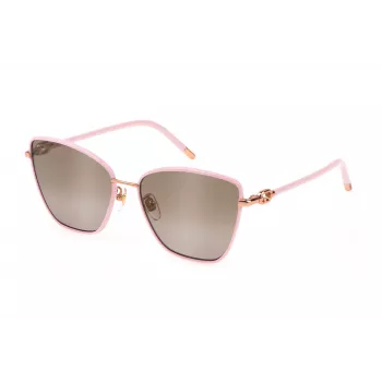 Okulary przeciwsłoneczne FURLA SFU692V588FCX dla kobiet Havana 58mm