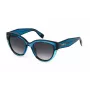 Okulary przeciwsłoneczne damskie FURLA SFU779V5306N1 Havana oprawka acetatowa brązowe soczewki poliwęglanowe 53mm