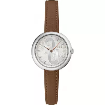 Zegarek damski FURLA Arco Chain WW00005001L1 32mm Stal nierdzewna Srebrny